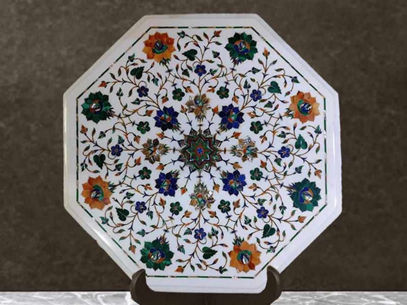 Marble Mirror Frames with Inlay