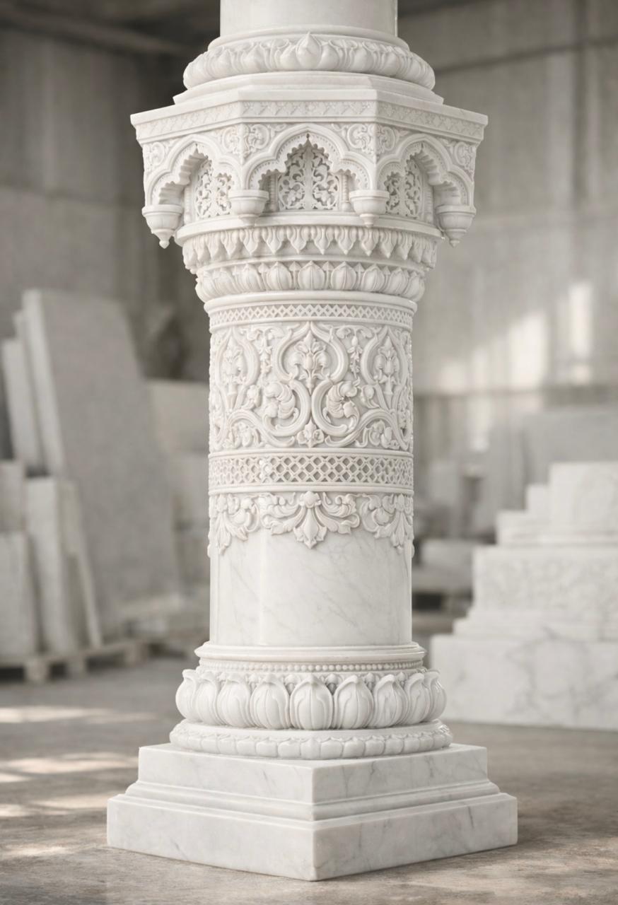 Marble Cornices & Moldings