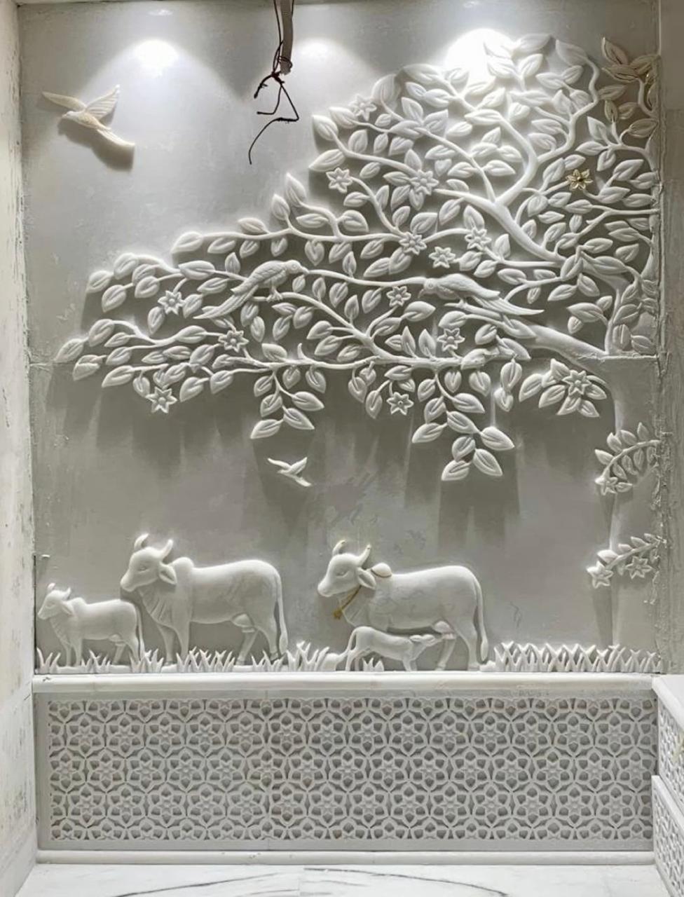 Marble Wall Relief Panels & Murals