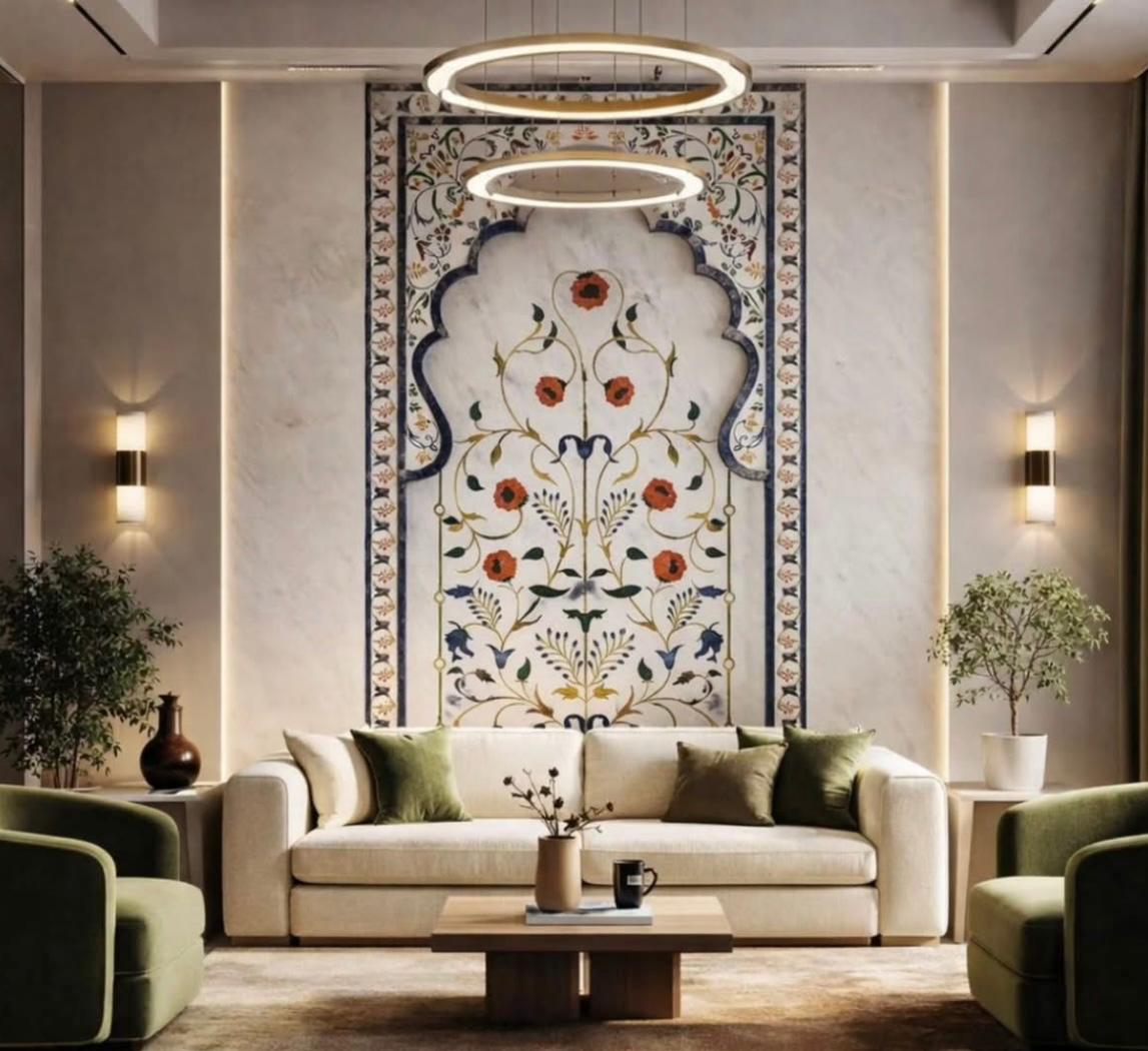 Marble Borders & Medallion