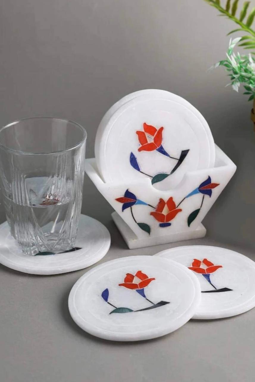 Marble Coasters & Platters