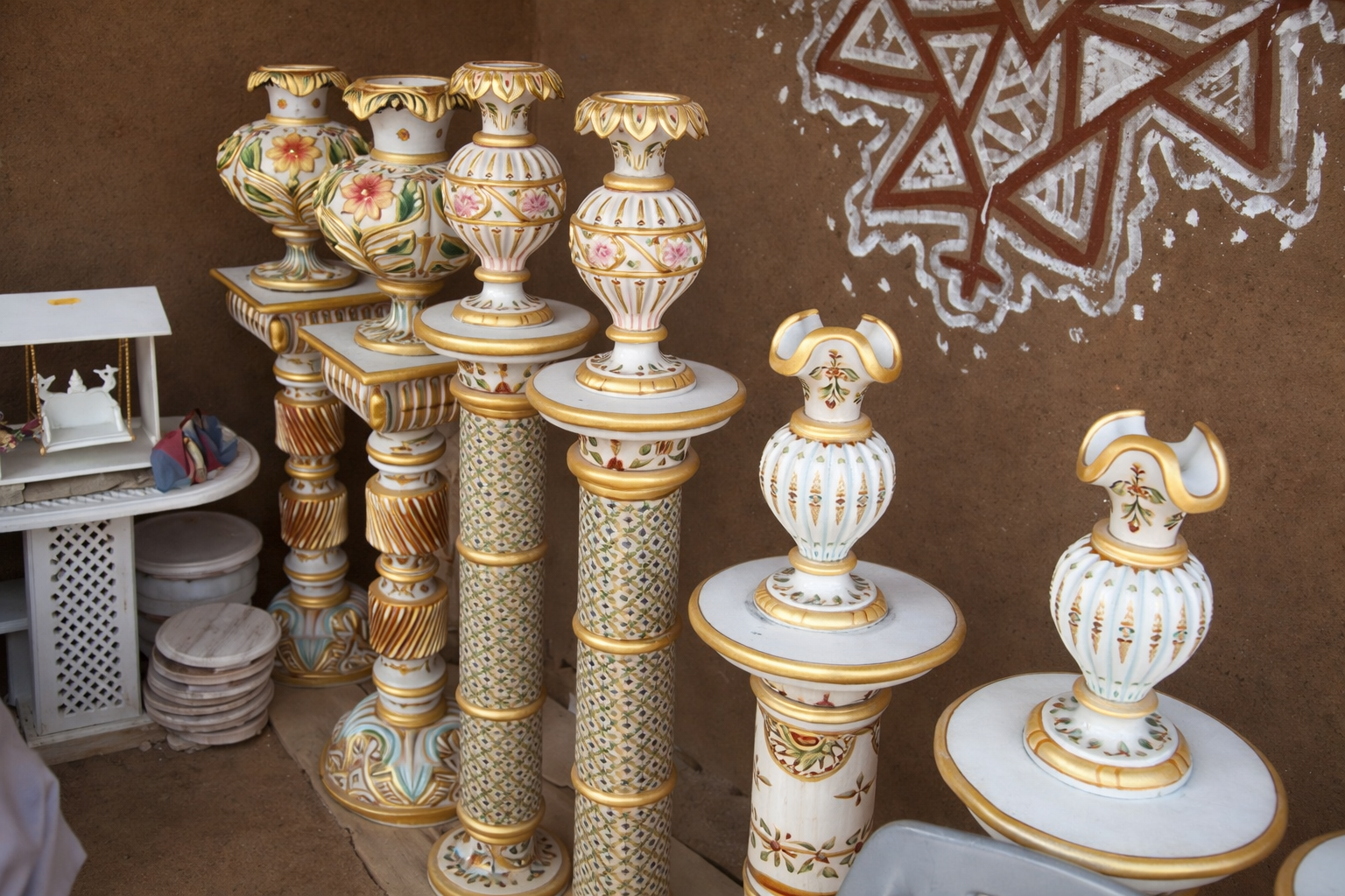 Marble Vases & Urns