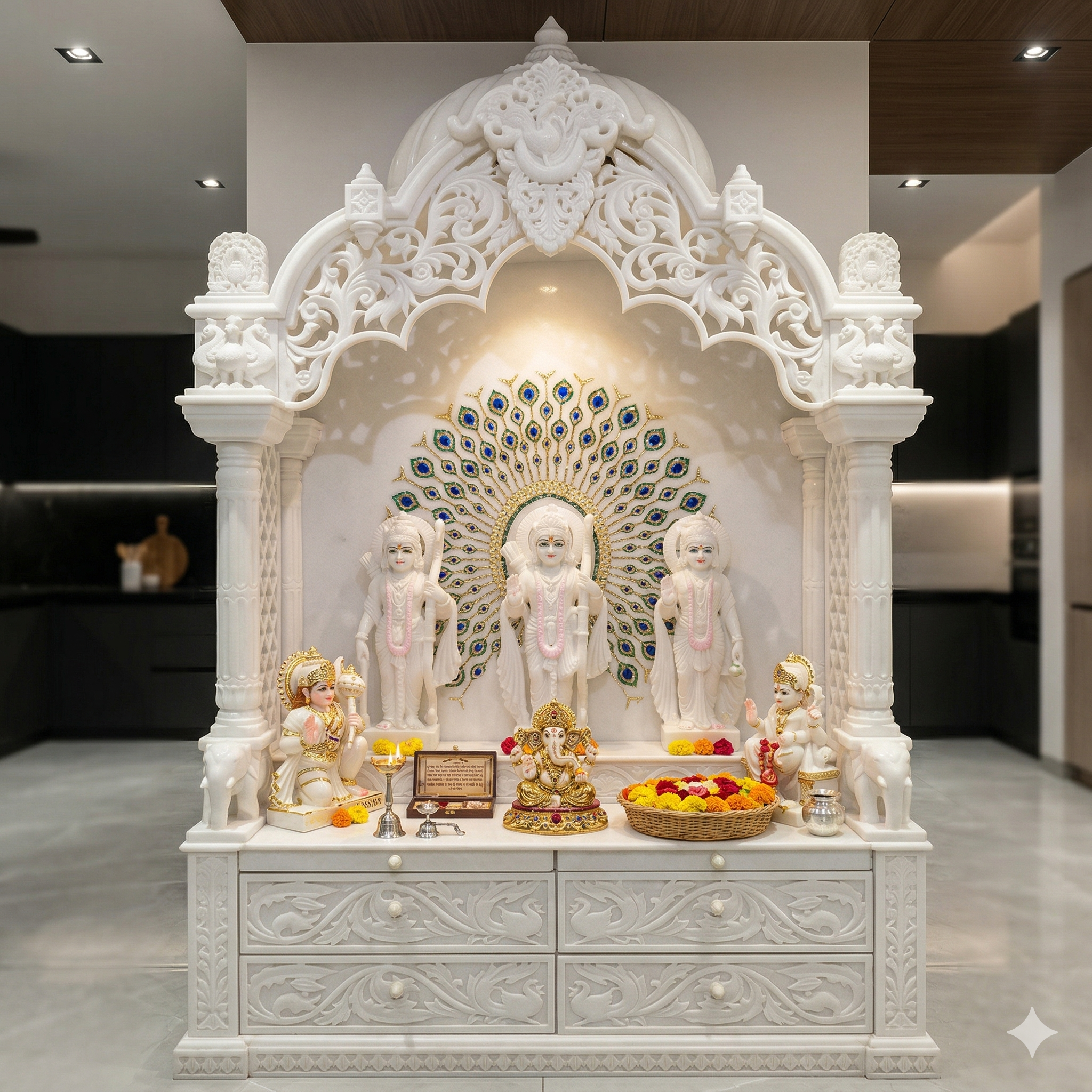 Ornate Arch Mandir