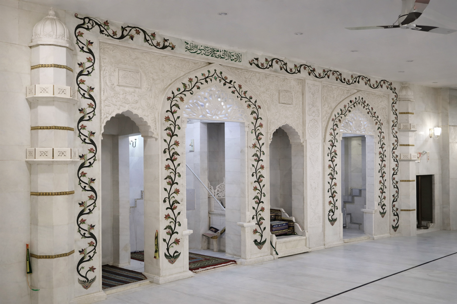 Floral Inlay Arches