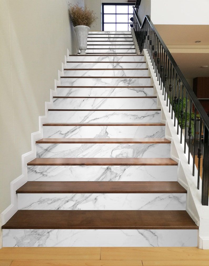 Marble Stair Riser Panels